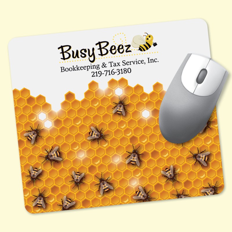 Vynex® Heavy Duty 7.5x8.5x1/8" Hard Surface Mouse Pad 1 Vynex® Heavy Duty 7.5x8.5x1/8" Hard Surface Mouse Pad 1