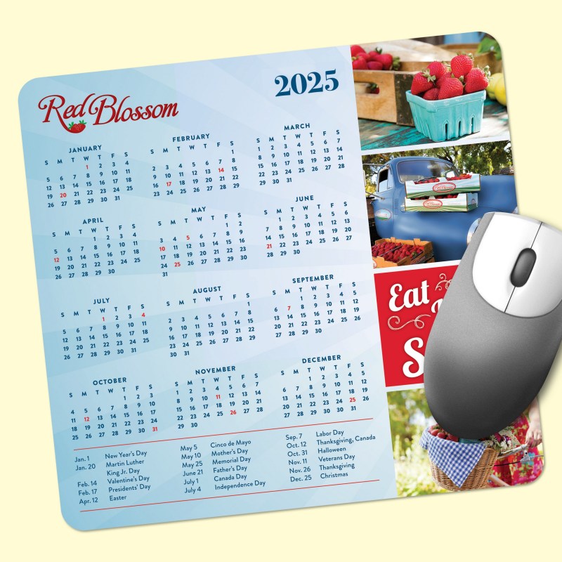 Origin%27L Fabric® 7.5"x8"x1/16" Calendar MousePad 1 Origin%27L Fabric® 7.5"x8"x1/16" Calendar MousePad 1