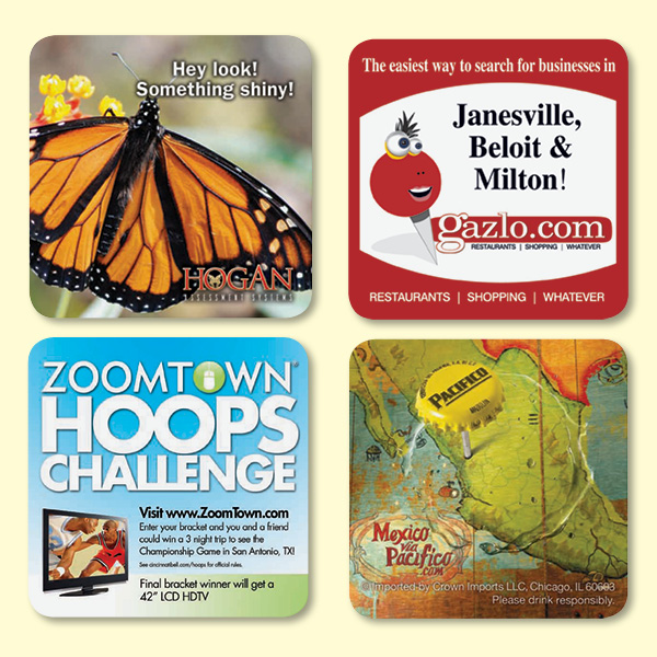 Vynex® DuraTec® 3.6"x3.6"x1/8" Hard Surface Drink Coaster 1 Vynex® DuraTec® 3.6"x3.6"x1/8" Hard Surface Drink Coaster 1