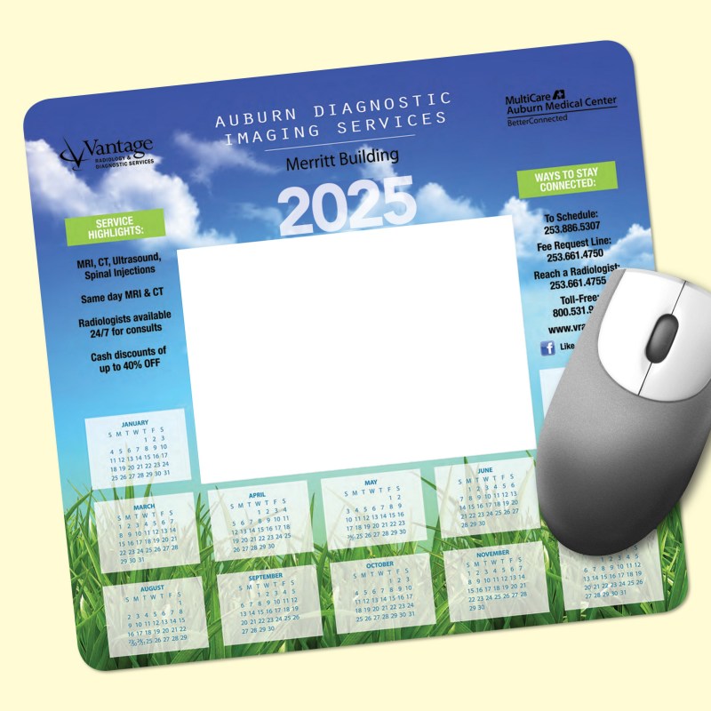 Frame-It Flex® DuraTec® 7.5"x8"x3/16" Calendar Mouse Pad 1 Frame-It Flex® DuraTec® 7.5"x8"x3/16" Calendar Mouse Pad 1