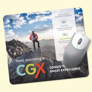 Vynex® Heavy Duty 7"x8"x3/16" Hard Surface Mouse Pad 1 Vynex® Heavy Duty 7"x8"x3/16" Hard Surface Mouse Pad 1