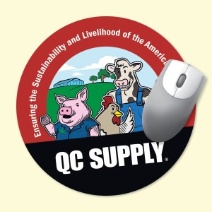 Vynex® DuraTec® 8" Round x1/16" Hard Surface Mouse Pad 1 Vynex® DuraTec® 8" Round x1/16" Hard Surface Mouse Pad 1