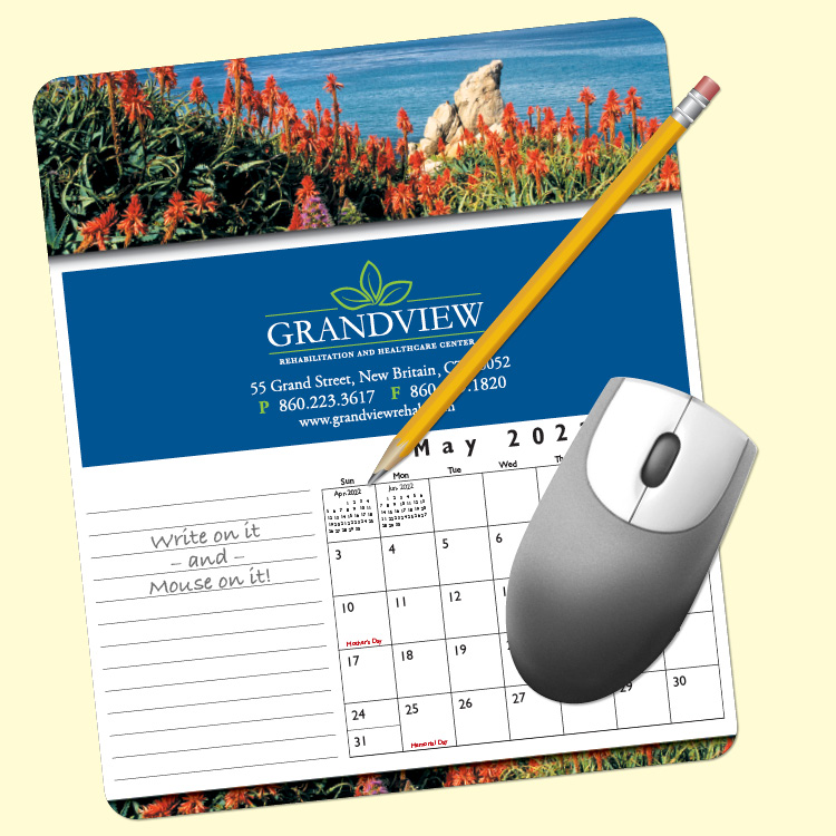 MousePaper® Calendar 12 Month 7.25"x8.5"x.015" Mouse Pad 1 MousePaper® Calendar 12 Month 7.25"x8.5"x.015" Mouse Pad 1