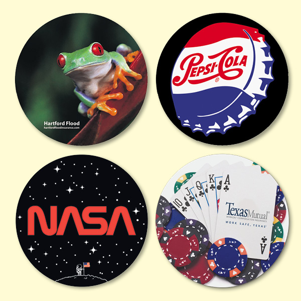 Vynex® DuraTec® 3.6"Round x1/16" Drink Coaster 1 Vynex® DuraTec® 3.6"Round x1/16" Drink Coaster 1