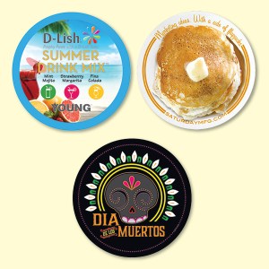 Vynex® DuraTec® 4"Round x1/8" Hard Surface Drink Coaster 1 Vynex® DuraTec® 4"Round x1/8" Hard Surface Drink Coaster 1