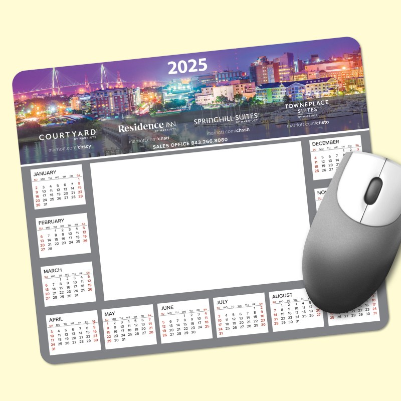 Frame-It Flex® Heavy Duty 8"x9.5"x3/16" Calendar Mouse Pad 1 Frame-It Flex® Heavy Duty 8"x9.5"x3/16" Calendar Mouse Pad 1