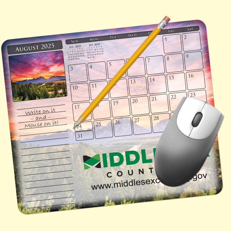 MousePaper® Calendar 12 Month 7.25"x8.5"x.015" Mouse Pad 1 MousePaper® Calendar 12 Month 7.25"x8.5"x.015" Mouse Pad 1