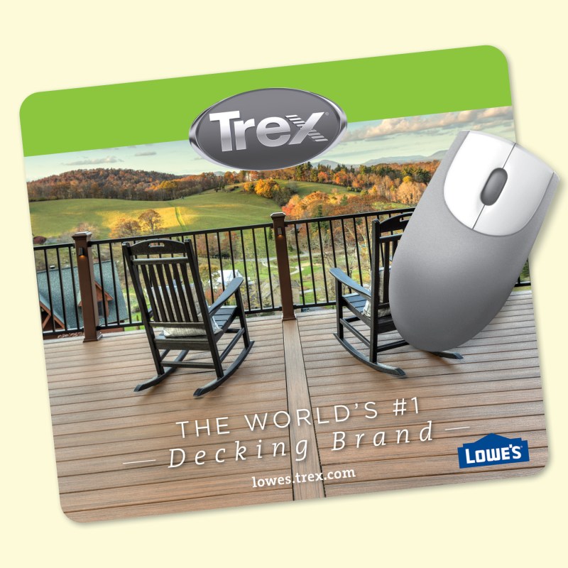 Vynex® DuraTec® 7.5x8.5x1/16" Hard Surface Mouse Pad 1 Vynex® DuraTec® 7.5x8.5x1/16" Hard Surface Mouse Pad 1