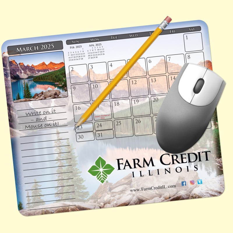 MousePaper® Calendar 18 Month 7.25"x8.5"x.015" Mouse Pad 1 MousePaper® Calendar 18 Month 7.25"x8.5"x.015" Mouse Pad 1