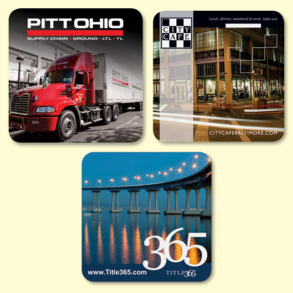 Vynex® DuraTec® 4"x4"x1/8" Hard Surface Drink Coaster 1 Vynex® DuraTec® 4"x4"x1/8" Hard Surface Drink Coaster 1