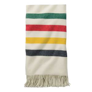 Glacier Park 5th Avenue Throw Blanket 1 Glacier Park 5th Avenue Throw Blanket 1