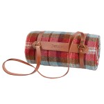 Ruby Beach Motor Robe Blanket w/Leather Carrier 1 Ruby Beach Motor Robe Blanket w/Leather Carrier 1