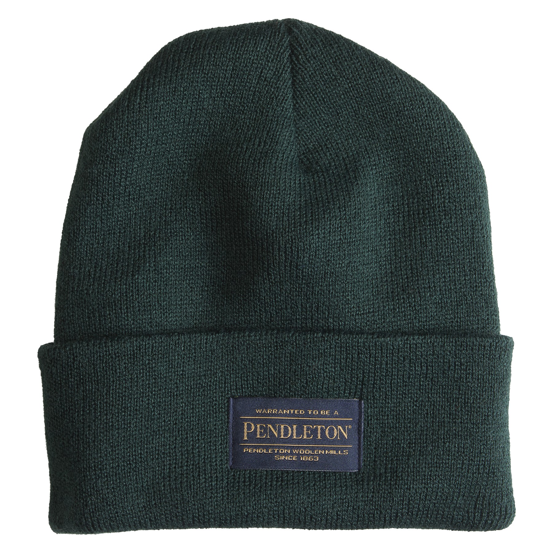 Pendleton Beanie, hunter green 1
