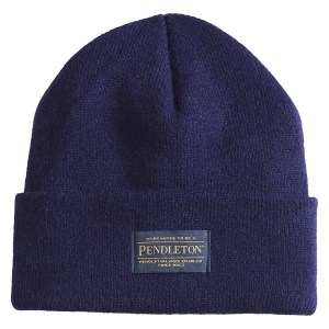 Pendleton Beanie, navy 1 Pendleton Beanie, navy 1