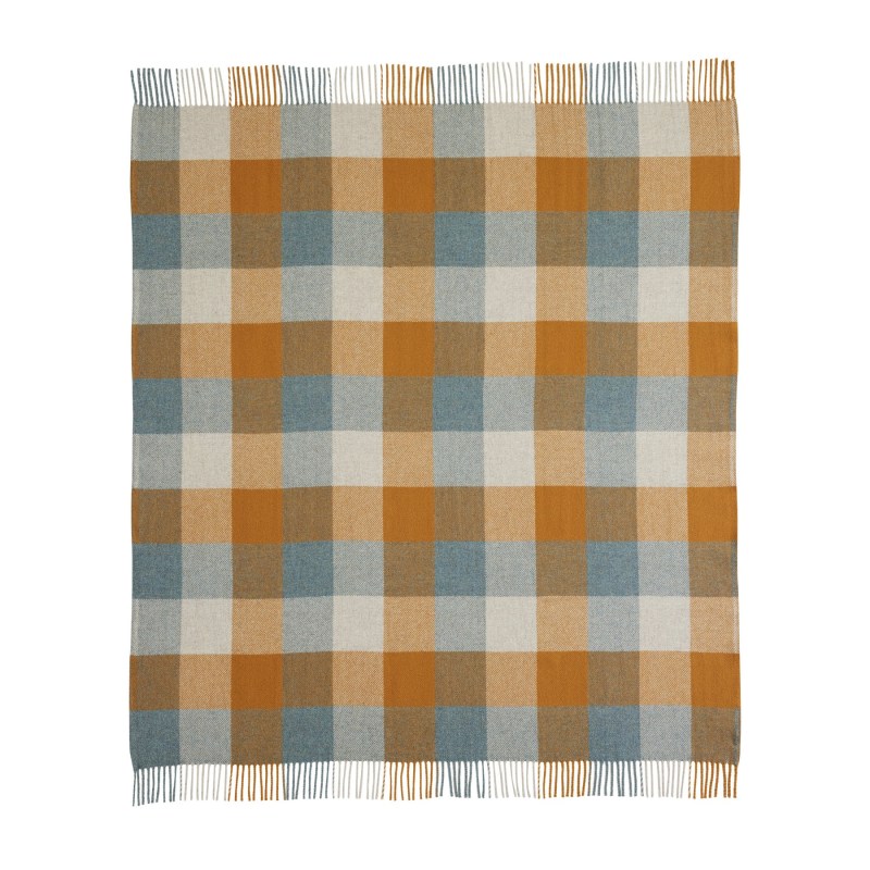 Eco Wise Washable Throw, Shale/Copper 1 Eco Wise Washable Throw, Shale/Copper 1