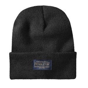 Pendleton Beanie, black 1 Pendleton Beanie, black 1