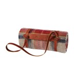 Vintage Dress Stewart Motor Robe Blanket w/Leather Carrier 1 Vintage Dress Stewart Motor Robe Blanket w/Leather Carrier 1