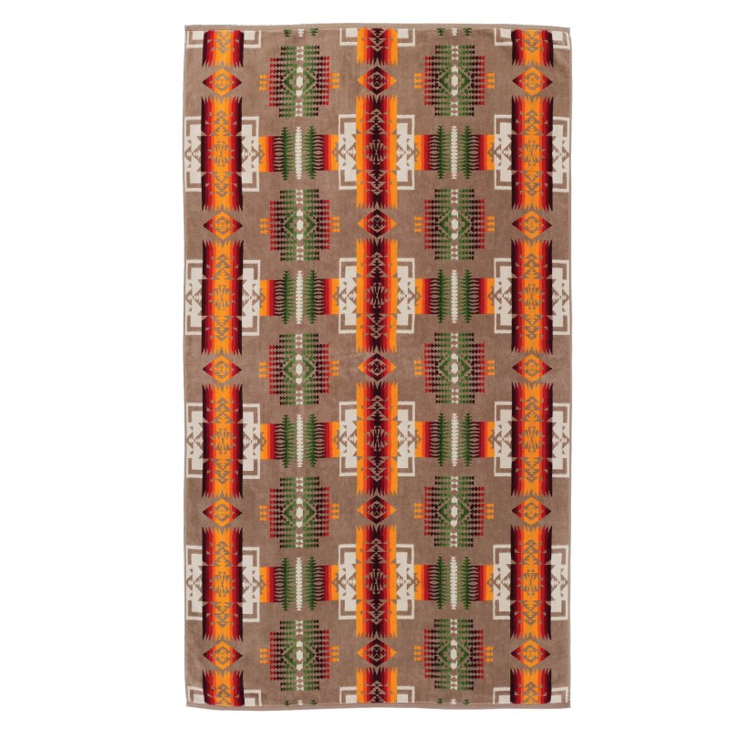 Chief Joseph khaki Spa Towel 1 Chief Joseph khaki Spa Towel 1