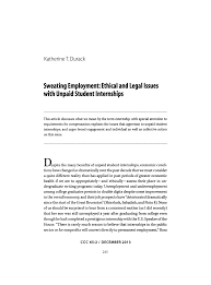 Is an Unpaid Internship Legal? Is an Unpaid Internship Legal?