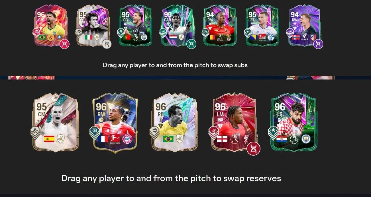 PC/STEAM | OPEN WEB APP MARKET |440K COINS |SUPER STACKED CLUB|VIDIC 98,ZUBIMENDI 99,ZIDANE 97,MENDY 97,CRUYF 95 EVO,MAGUIRE 97,WILSON 96,OILISE 95,INIEESTA 95 - Image 2