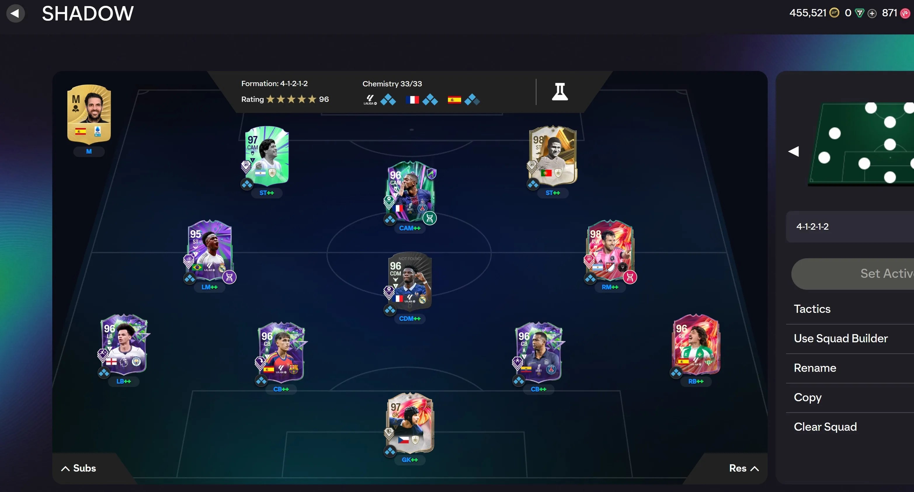 XBOX |455K COINS |MARADONA 97,EUSIPIO 98,MESSI 98 EVO,DEMBELE 96 EVO,VINI 95 EVO,PACHO 96,RONALDINHO 94 EVO,MAGUIRE 97,CUBARSO 96 XBOX |455K COINS |MARADONA 97,EUSIPIO 98,MESSI 98 EVO,DEMBELE 96 EVO,VINI 95 EVO,PACHO 96,RONALDINHO 94 EVO,MAGUIRE 97,CUBARSO 96