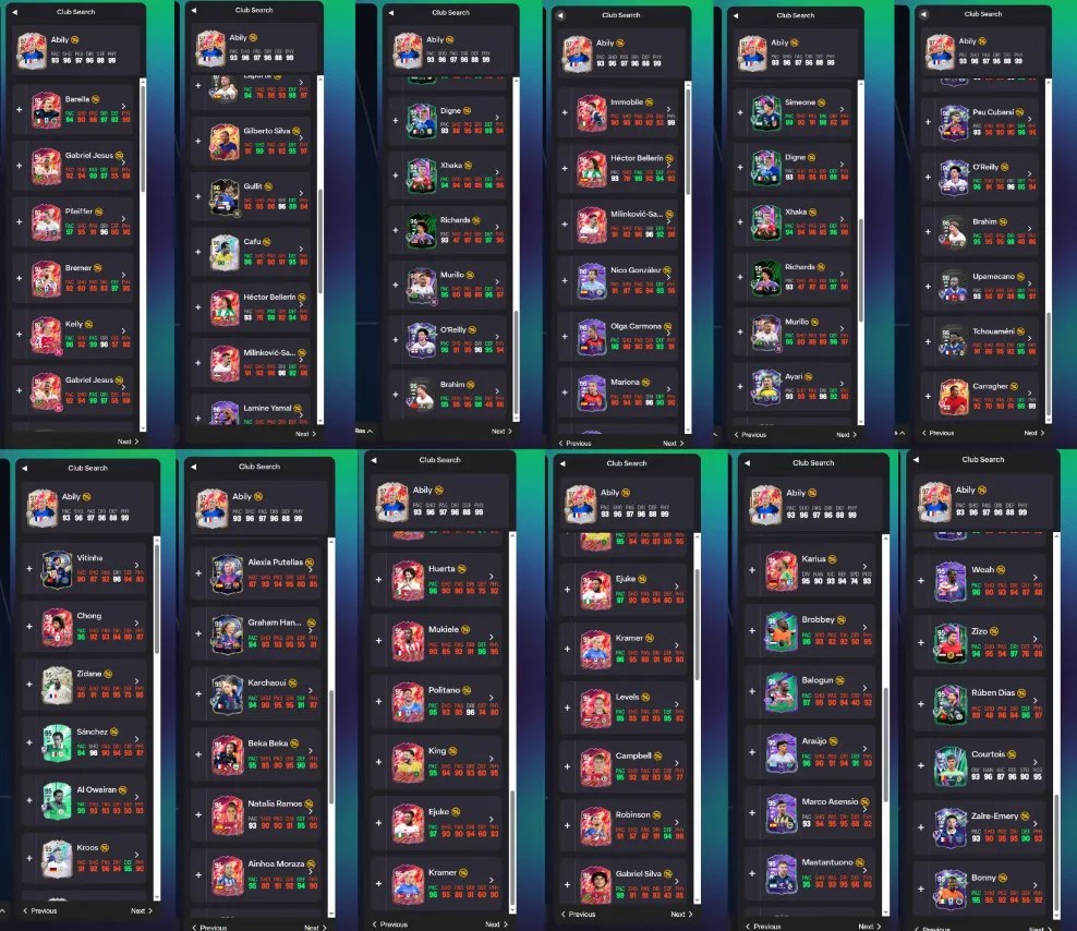 EA PLAY PRO UNTIL (2026-09-09) / PC |2000 FC POINTS !|219K COINS | SUPER STACKED TEAM ! |PINA 99,MBAPPE 96,VINI 98,DEMBELE 98 EVO,JAIRZINHO 97,RAMIRES - Image 3