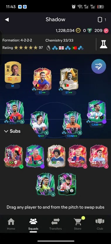 PC/STEAM |1.2M COINS + MODRIC 99 TRADABLE !| Eusipio 98 , hazard 98 , messi 96 , ronaldinho 98 evo , jairzinho 97 , foden 97 , haaland 96 - Image 3