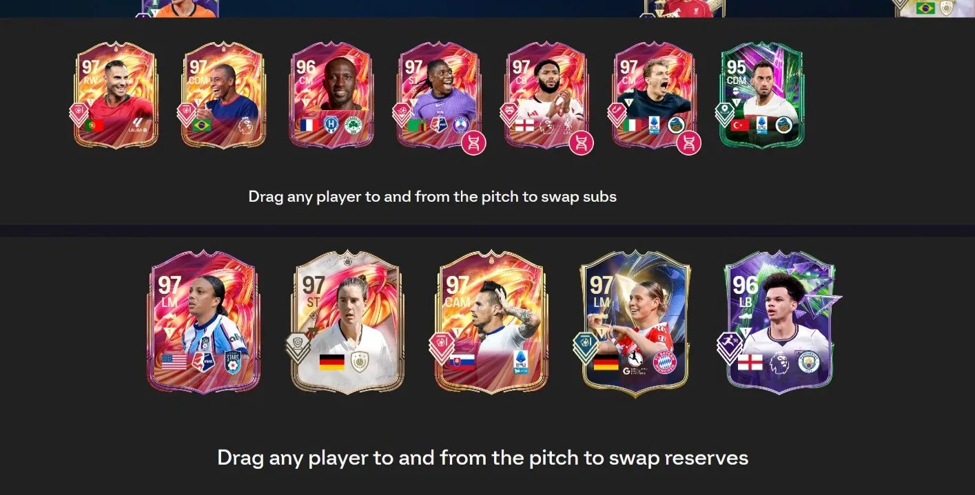 PC/STEAM | 426K COINS |OPEN WEB APP MARKET | IBRAHOMOVIC 99 FUTTIES !!,YAMAL 98 PHENOMS ! ,MBAPPE 96 TOTY!,RICE 97,KARL 97,O REILY 96,HAMSIC 97,VAN DE VEEN 96,V - Image 2