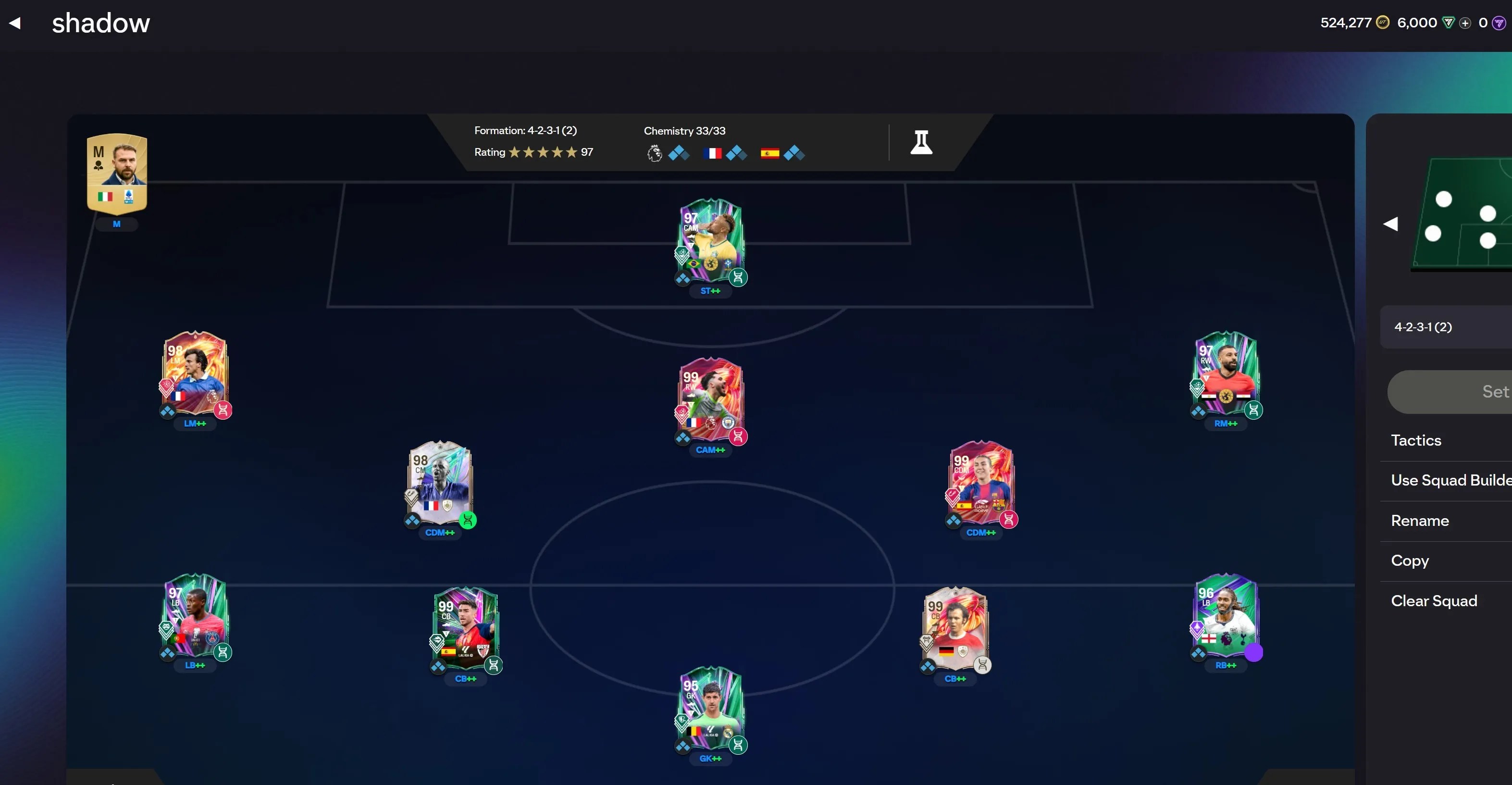 PC/STEAM | 6000 FC POINTS ! |OPEN WEB APP MARKET ! |END GAME TEAM !! |BECNBAUR 99,NEYMAR 97,CHERKI 99,GINOLA 98,SALAH 97,PATRI 99,LAPORTA 99,EUSIPIO 98,MARADONA PC/STEAM | 6000 FC POINTS ! |OPEN WEB APP MARKET ! |END GAME TEAM !! |BECNBAUR 99,NEYMAR 97,CHERKI 99,GINOLA 98,SALAH 97,PATRI 99,LAPORTA 99,EUSIPIO 98,MARADONA