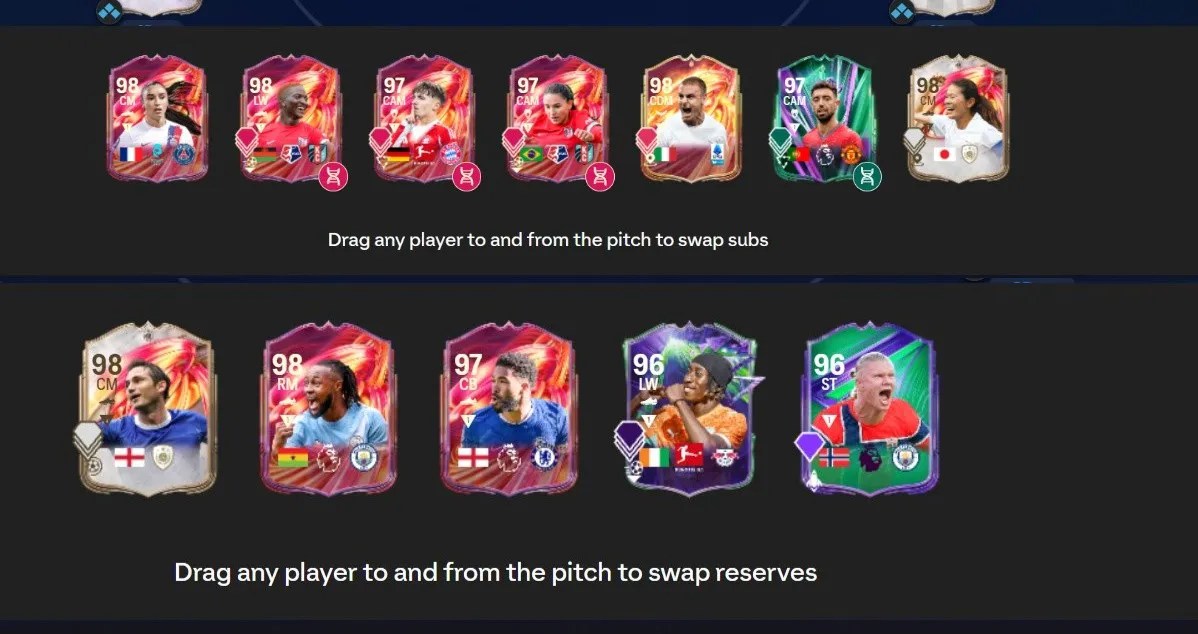 PC/STEAM |OPEN WEB APP MARKET | MORGAN 99 !! ,MARCELO 99!,PATRI 99,GINOLA 98!, OLISE 99!!,BECNBAUR 97,PAJOR 98,BRUNO 97,CHAWINGA 98,HAALAND 96 - Image 2