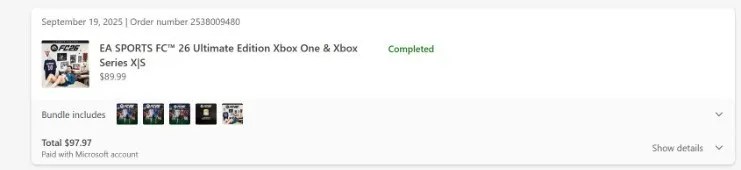 XBOX |OPEN WEB APP MARKET |2.5K COINS + DRAFT TOKEN |FC 26 GAME INCLUDED - Image 4