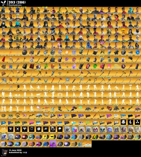 [PC/PSN 1100 skins 609 Emotes | OG STW | Rue | Travis Scott | Astro Jack | Master Chief (Matte Black) | Gold Skye | Gold Kratos | WORLD CUP | 200 VB - Image 4