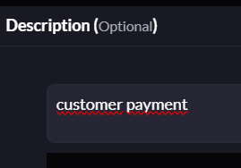 customer payment customer payment