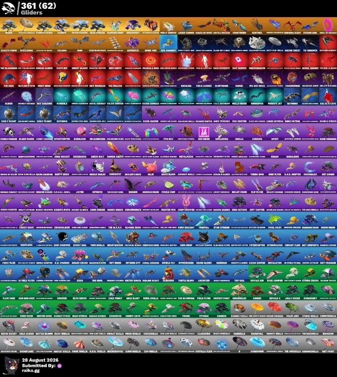 PC PSN XBOX Nearly all emotes(1359) | 1066 skins | | IKONIK| | Black Knight | | Wonder | Wildcat | Galaxy Leviathan Axe Merry Minty Axe Eon Dark Skully - Image 2