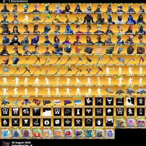 PC PSN XBOX Nearly all emotes(1359) | 1066 skins | | IKONIK| | Black Knight | | Wonder | Wildcat | Galaxy Leviathan Axe Merry Minty Axe Eon Dark Skully PC PSN XBOX Nearly all emotes(1359) | 1066 skins | | IKONIK| | Black Knight | | Wonder | Wildcat | Galaxy Leviathan Axe Merry Minty Axe Eon Dark Skully
