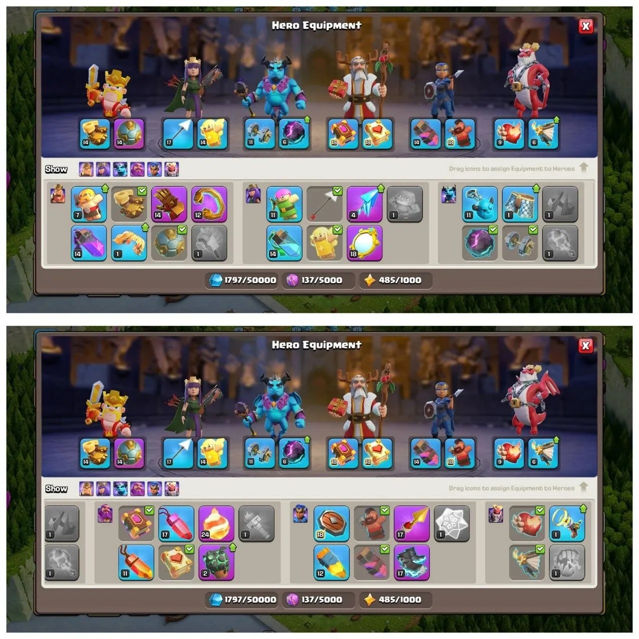 TH16 ALMOST MAX ID9 EPIC EQUIPMENTXP-206HERO 64-80-52-50-36-10 MAGIC ITEMSOP LABINSTANT DELIVERY - Image 3