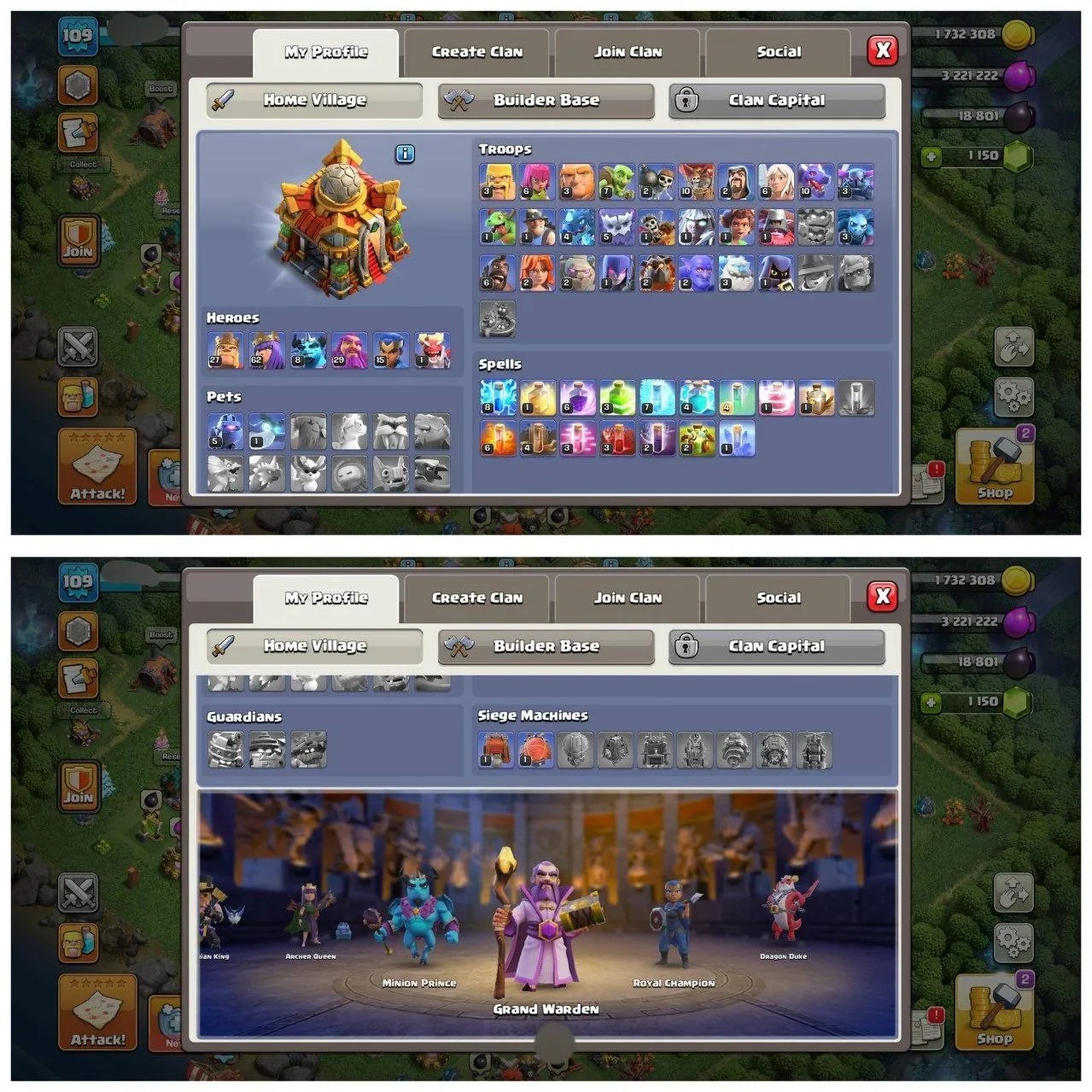 TH16 RUSH BASE ID9 EPIC EQUIPMENTXP-109HERO 27-62-8-29-15-1FREE NAME CHANGE MAGIC ITEMSOP LABINSTANT DELIVERY - Image 2