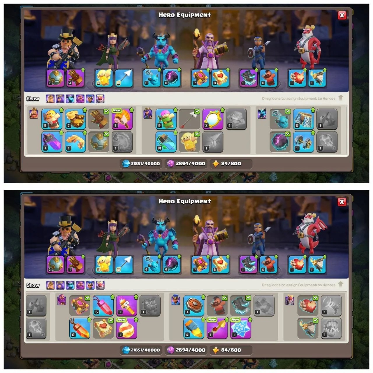 TH16 RUSH BASE ID9 EPIC EQUIPMENTXP-109HERO 27-62-8-29-15-1FREE NAME CHANGE MAGIC ITEMSOP LABINSTANT DELIVERY - Image 3