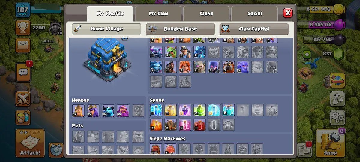 TH12 ||| heroes: 47-50-16-20 ||| best for beginners - Image 2