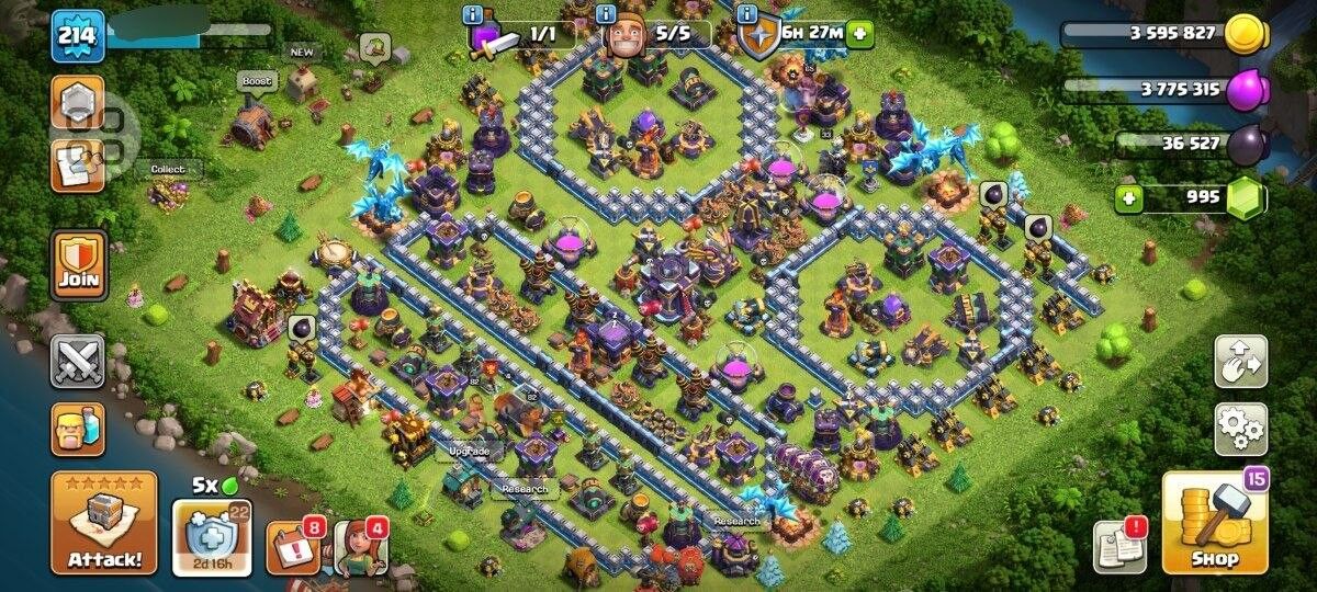 TH15| Heroes 82/82/65/33 | Builder Base | 995 Gems TH15| Heroes 82/82/65/33 | Builder Base | 995 Gems