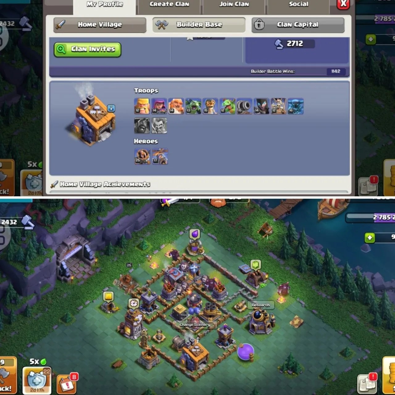 TH15| Heroes 82/82/65/33 | Builder Base | 995 Gems - Image 3