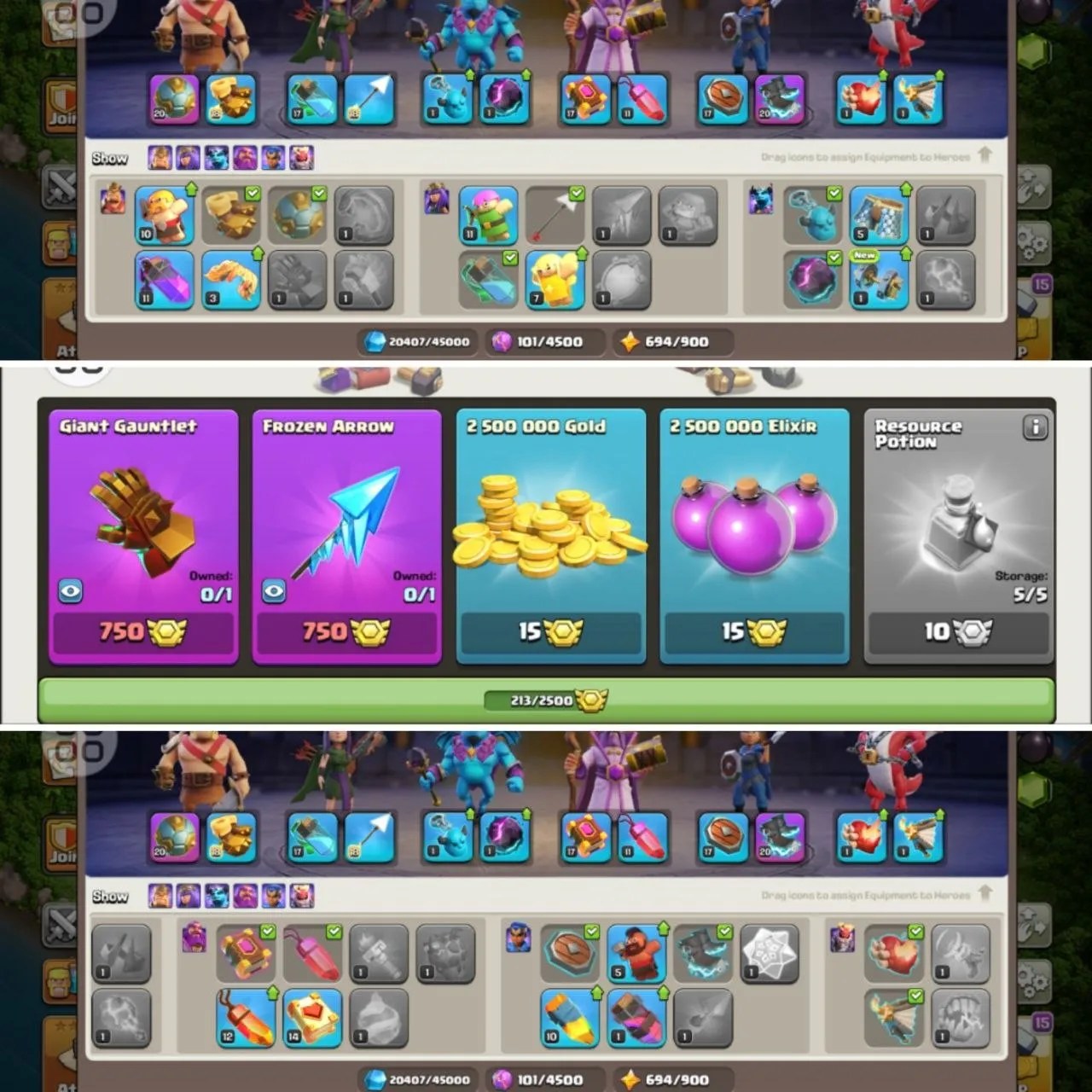 TH15| Heroes 82/82/65/33 | Builder Base | 995 Gems - Image 4