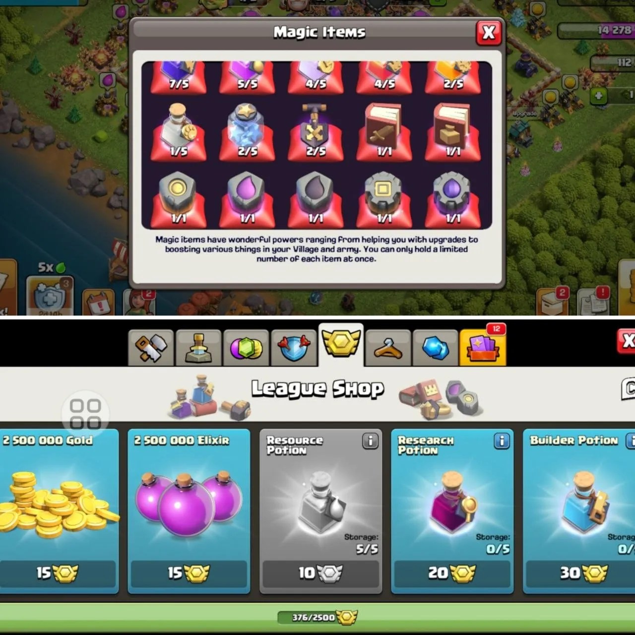 TH17 heroes: 82-90-54-59-38-1 1313 Gem 243 level - Image 4