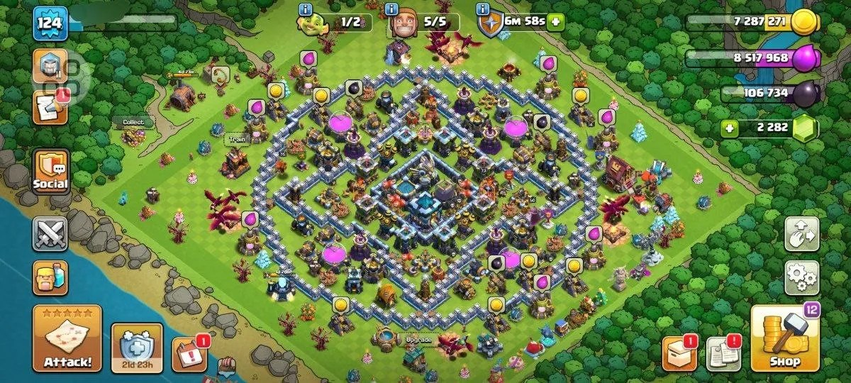 TH13 heroes : 54_68_38 107 MEDAL TH13 heroes : 54_68_38 107 MEDAL
