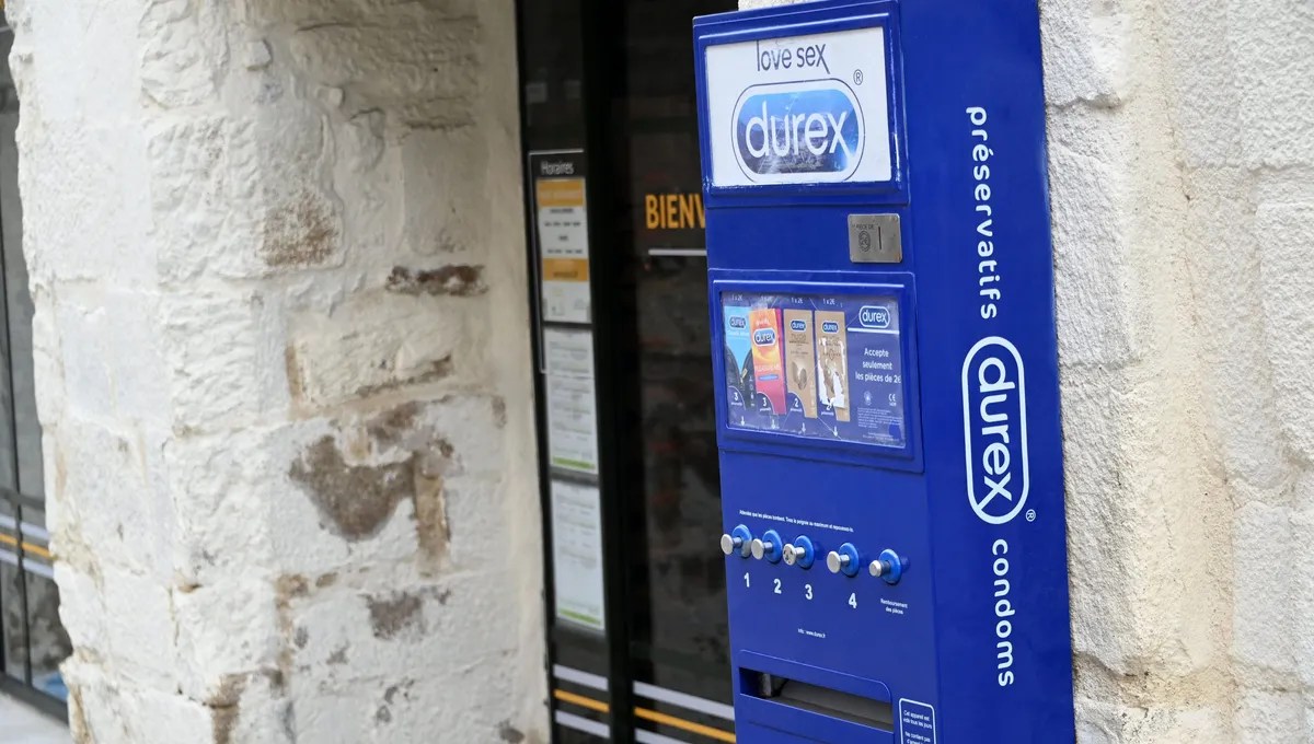 Durex Distributeur de Préservatifs Phie Athuil Layani Durex Distributeur de Préservatifs Phie Athuil Layani