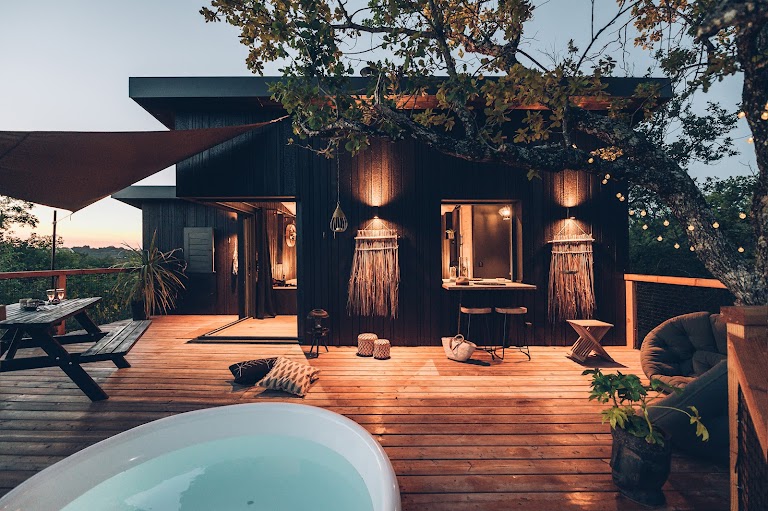 Cabane spa Pella Roca Cabane spa Pella Roca
