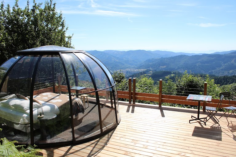 Nuits D’y Cîmes : Bulle, SPA, Piscine, Hébergement et nuit insolite en Ardèche Auvergne Rhône Alpes Nuits D’y Cîmes : Bulle, SPA, Piscine, Hébergement et nuit insolite en Ardèche Auvergne Rhône Alpes