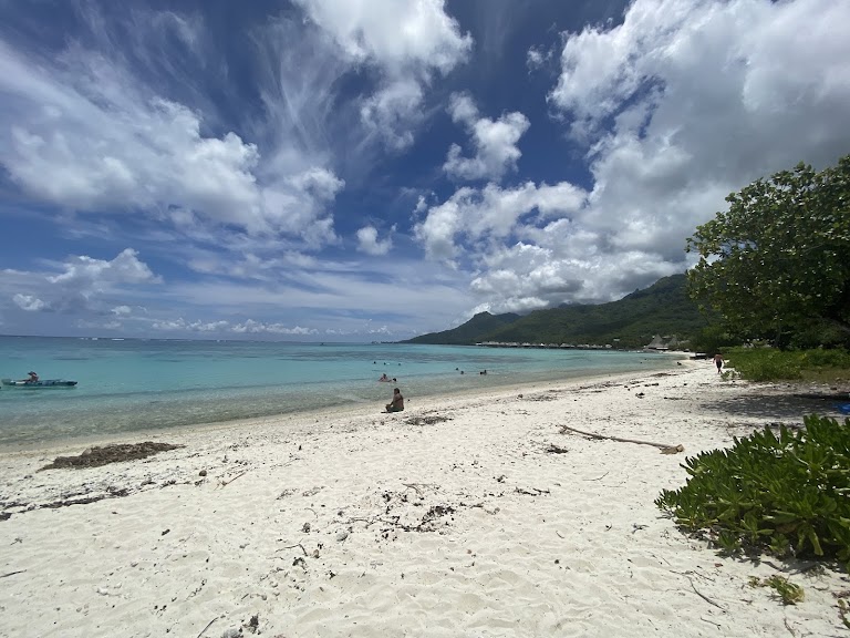 Plage publique de Temae Plage publique de Temae