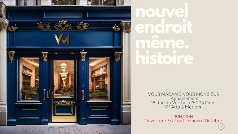 Vous Monsieur I Vous Madame – l’Appartement Vous Monsieur I Vous Madame – l’Appartement