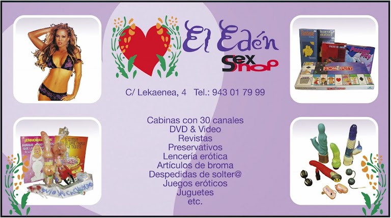 EL EDEN SEX SHOP EL EDEN SEX SHOP